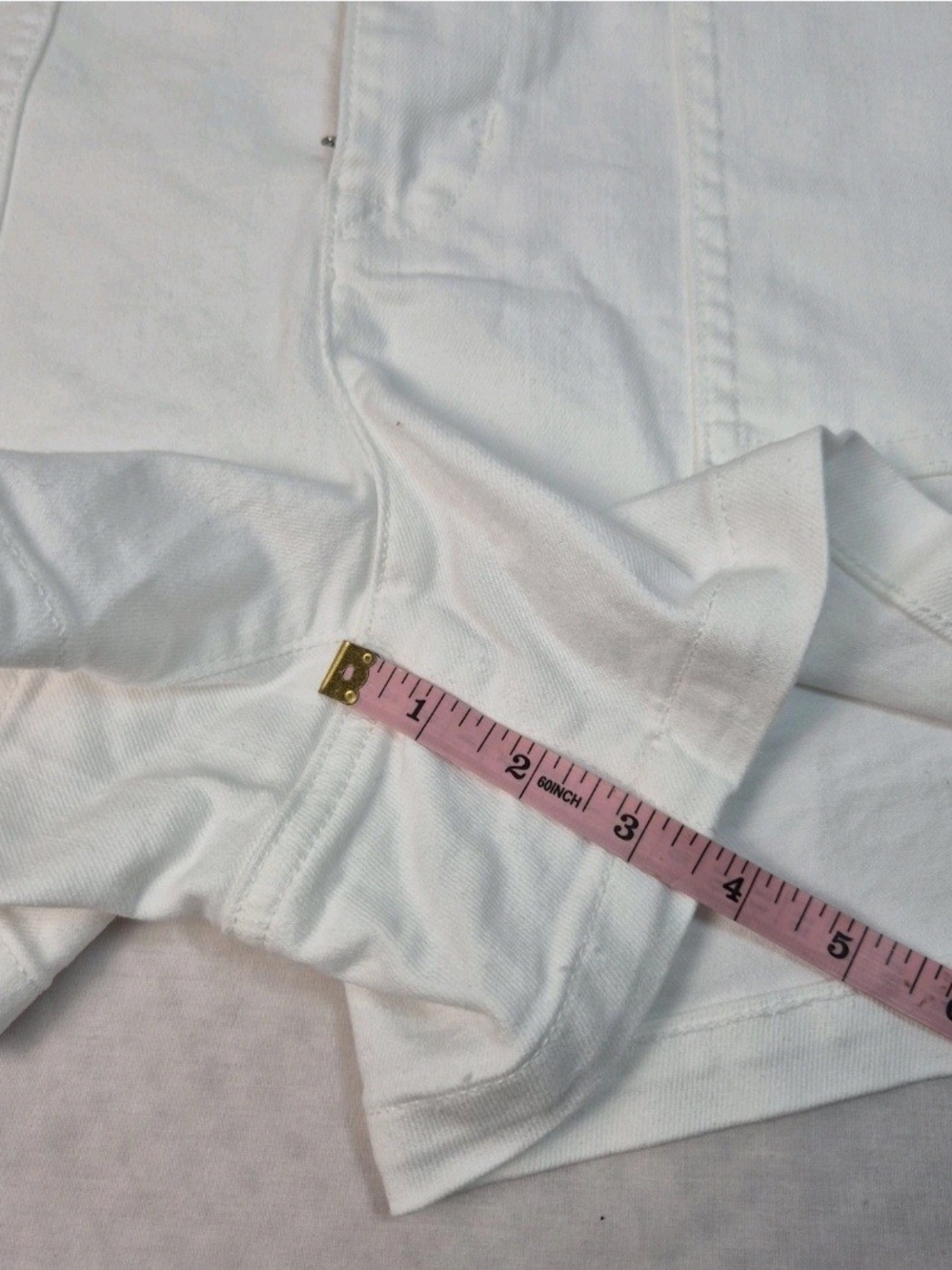 J. Crew Women’s Shorts Size 32 White   Denim NWT 59 - Picture 11 of 13